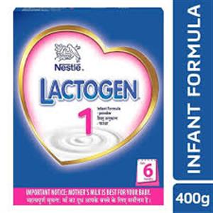 Nestle LACTOGEN 2 Follow -Up Formula Powder - After 6 Months , Stage 2 (400g Bag-In-Box-Pack)